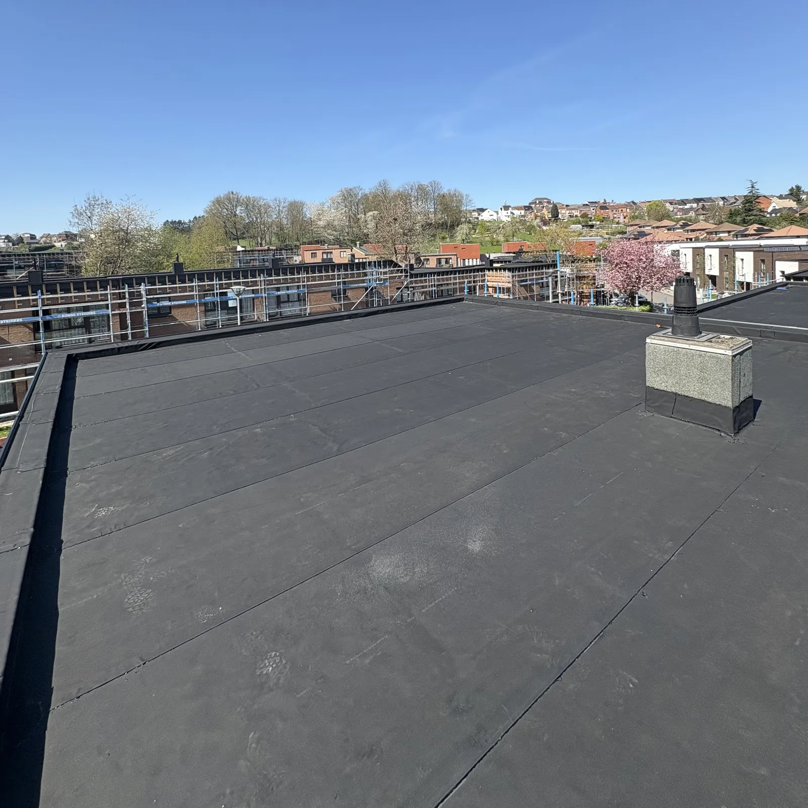 Dakproject in Binche