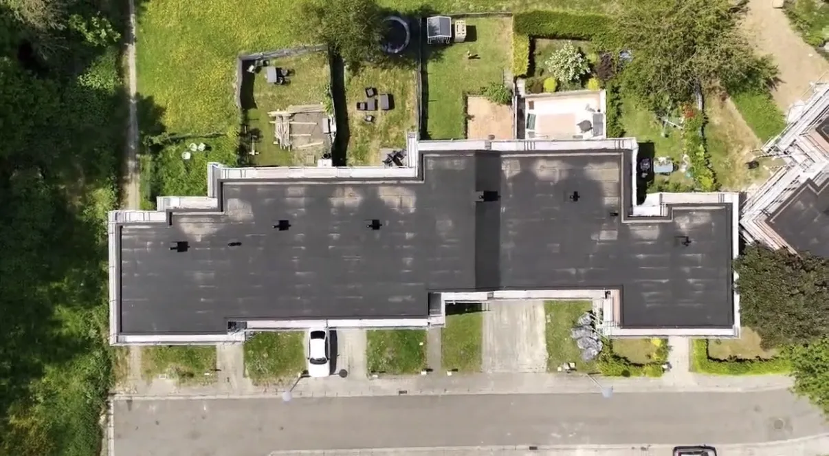 Dakproject in Binche