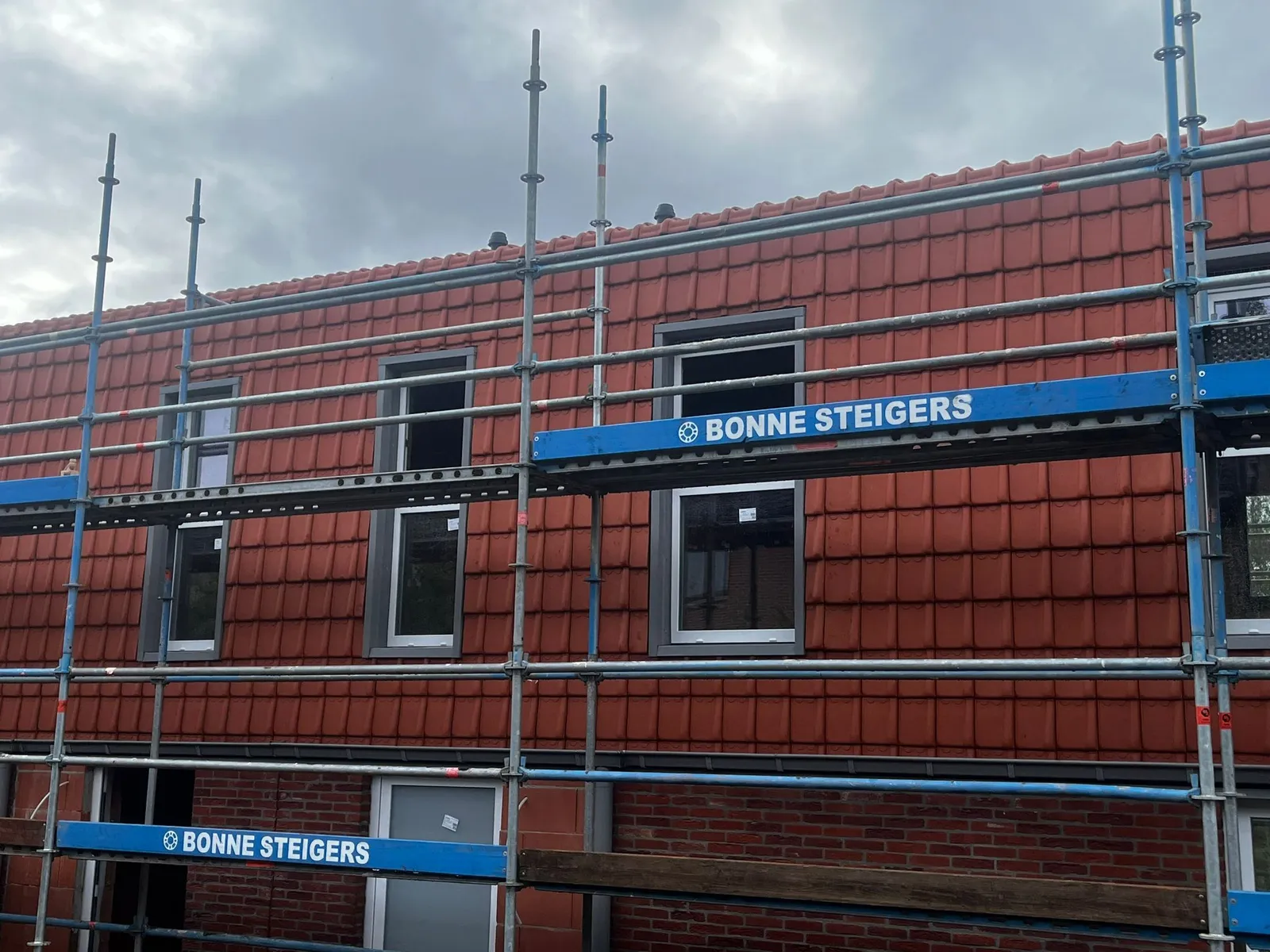 Dakproject in Courcelles