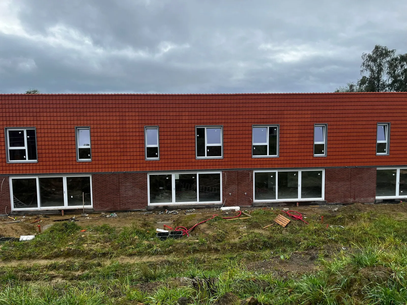 Dakproject in Courcelles