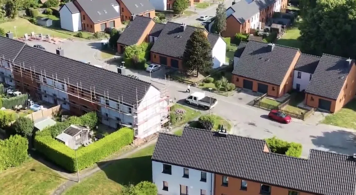 Dakproject in Edingen